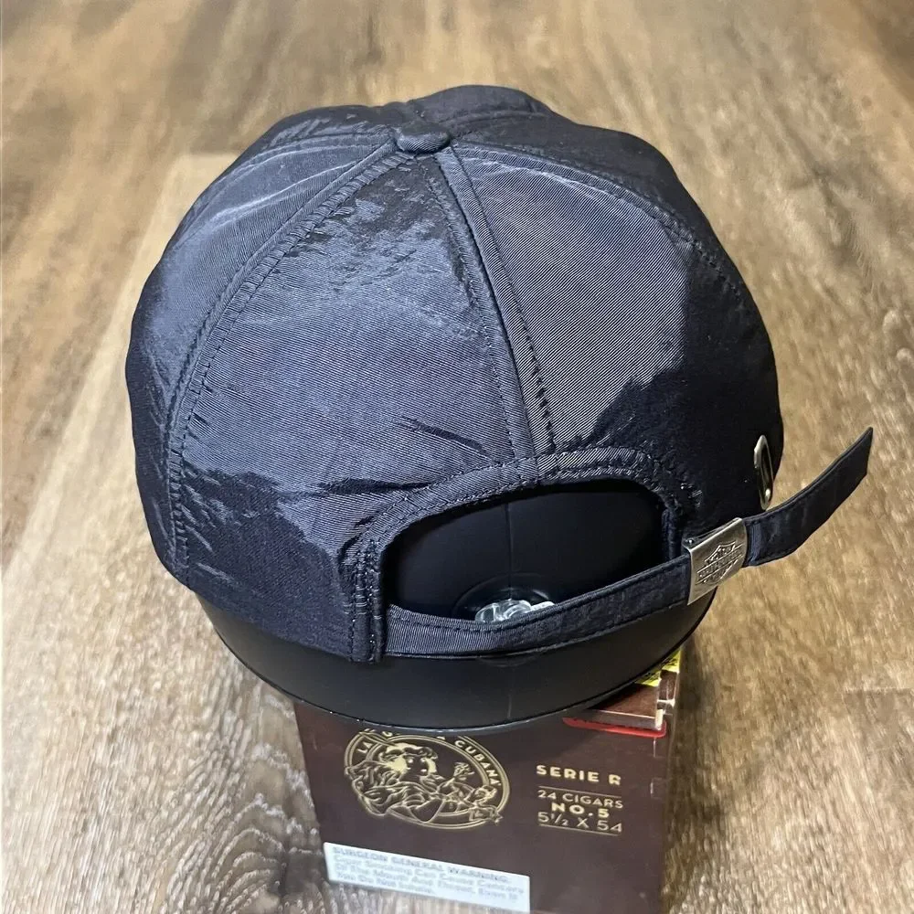 Harley Davidson Hat‎ Black Padded Lined Helmet Strapback Adjustable Biker Moto